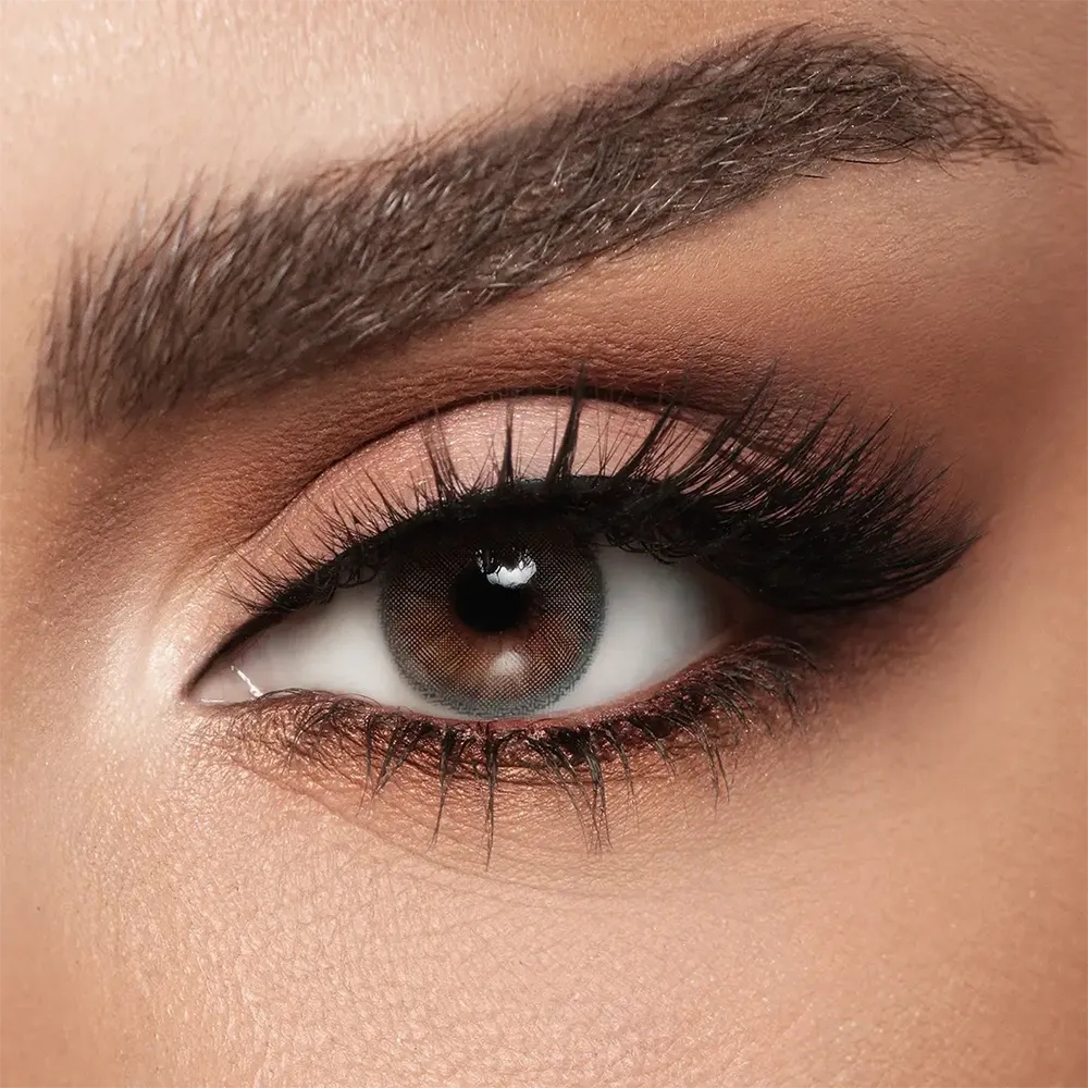 Diva Monthly Color Contact Lenses - Steel (2 Lens) thumbnail 1