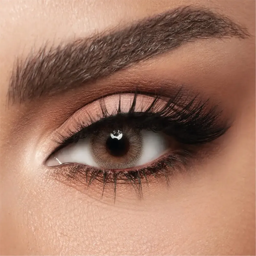 Diva Monthly Color Contact Lenses - Sand (2 Lens) thumbnail 1