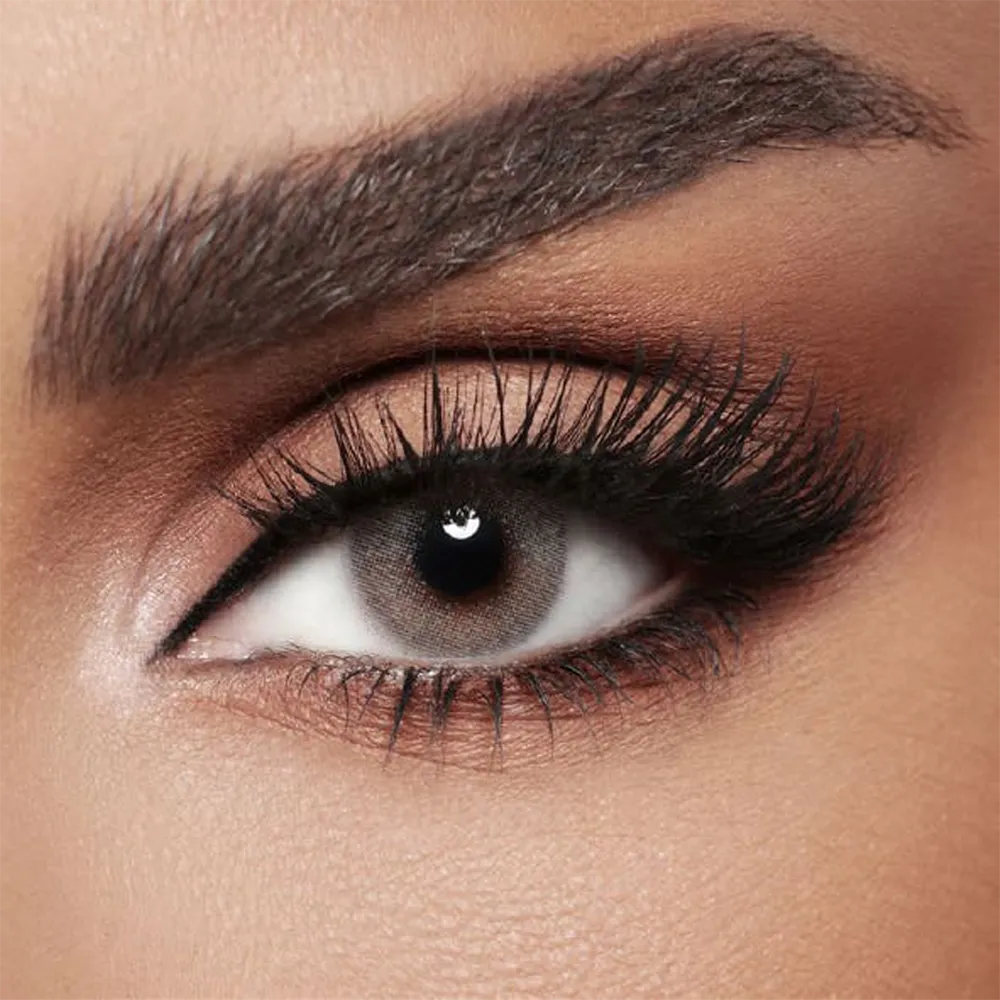 Diva Monthly Color Contact Lenses - Gris (2 Lens) thumbnail 1
