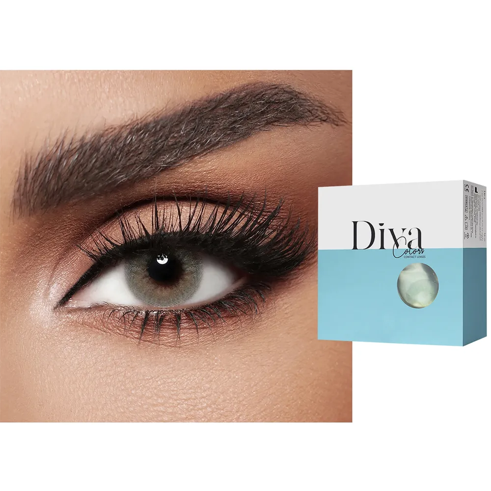 Diva Monthly Color Contact Lenses - Midnight (2 Lens) thumbnail 3