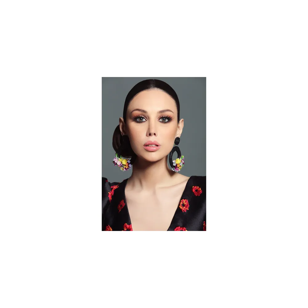 Diva Monthly Color Contact Lenses - Midnight (2 Lens) thumbnail 4