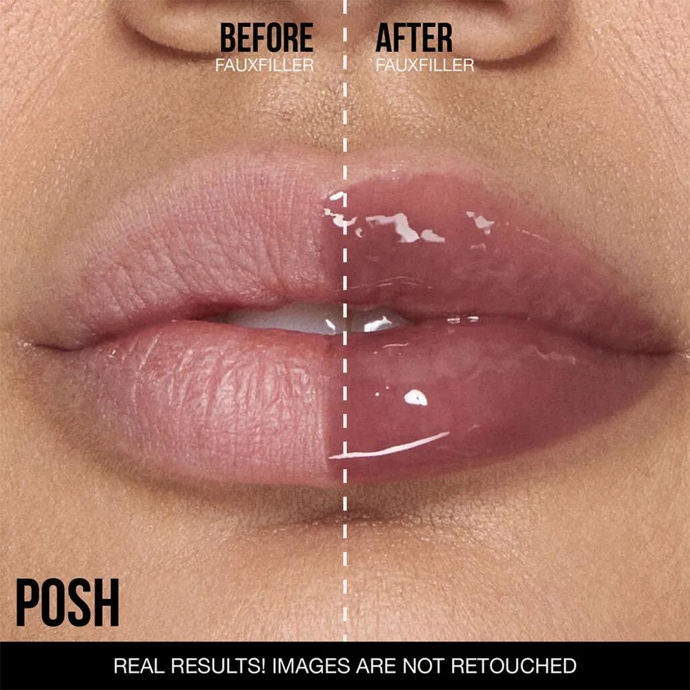Huda Beauty Faux Filler Extra Shine Lip Gloss - Posh thumbnail 2