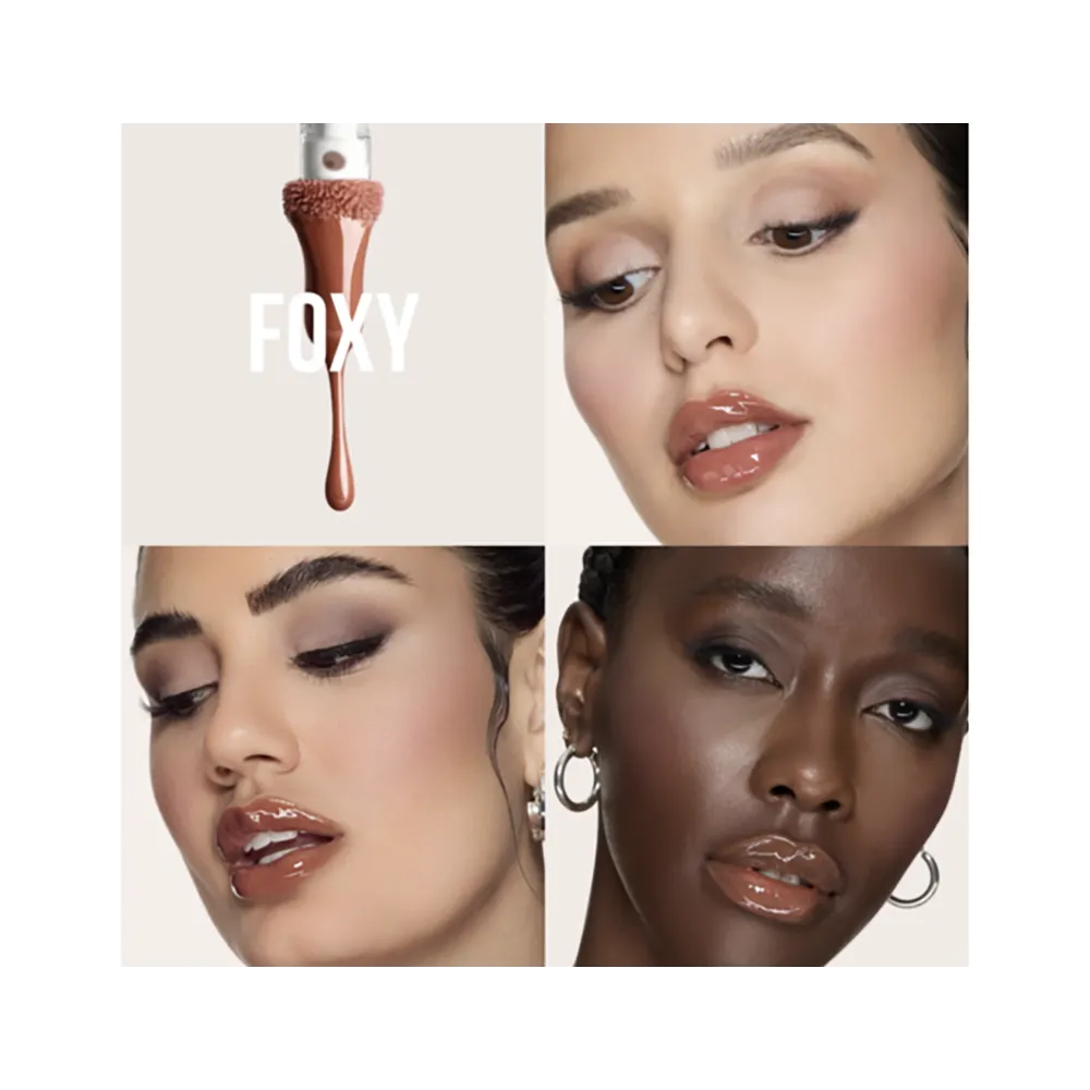 Huda Beauty Faux Filler Extra Shine Lip Gloss - Foxy thumbnail 3