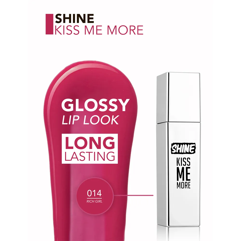 Flormar Shine Kiss Me More Lip Tattoo - 014 Rich Girl thumbnail 2