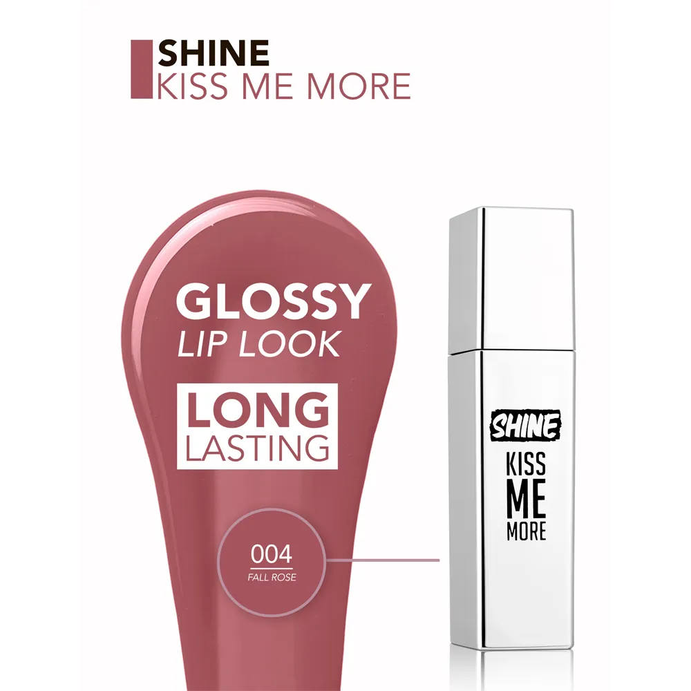 Flormar Shine Kiss Me More Lip Tattoo - 004 Fall Rose thumbnail 4