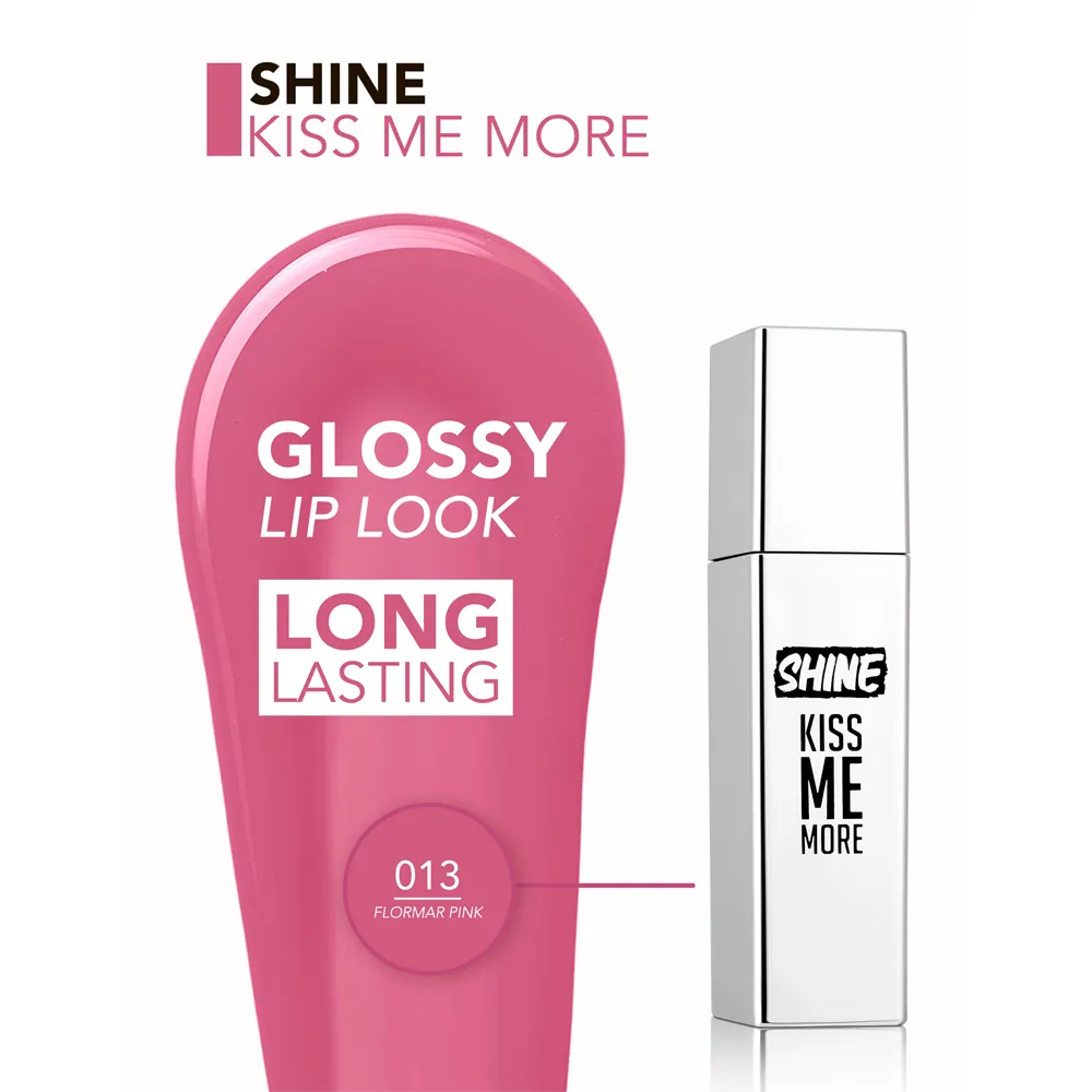 Flormar Shine Kiss Me More Lip Tattoo - 013 Flormar Pink thumbnail 4