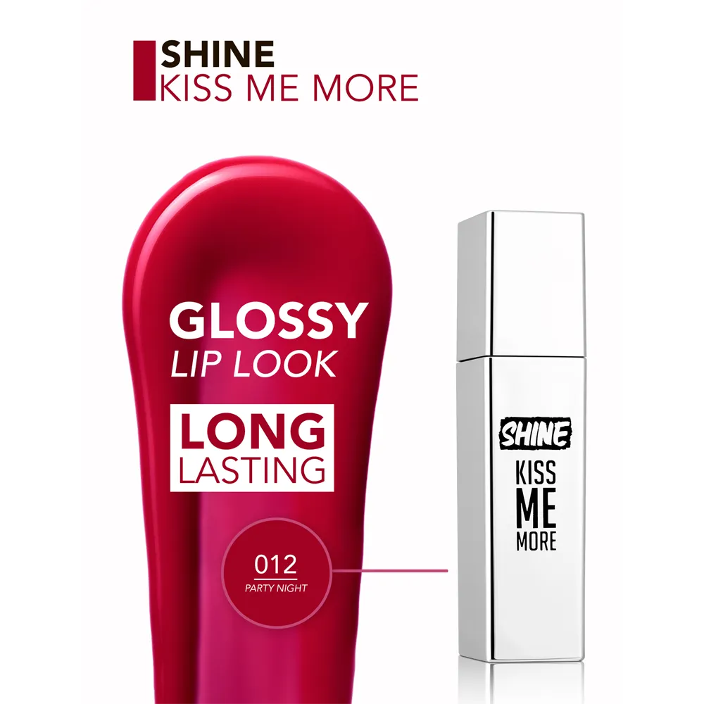 Flormar Shine Kiss Me More Lip Tattoo - 012 Party Night thumbnail 4