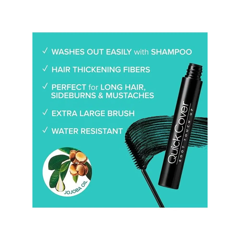 Kiss Quick Cover Gray Hair Touch Up Mascara - BGC01 Black (7 g) thumbnail 3