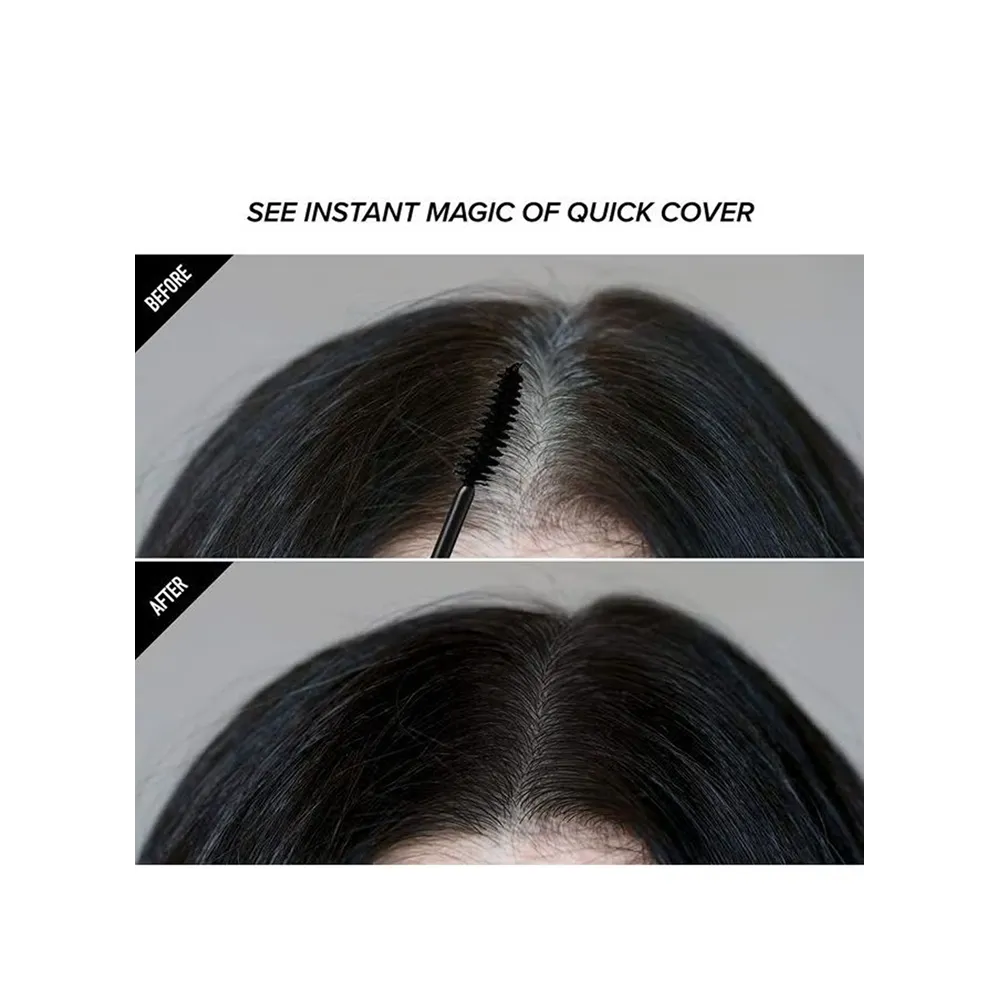 Kiss Quick Cover Gray Hair Touch Up Mascara - BGC01 Black (7 g) thumbnail 4