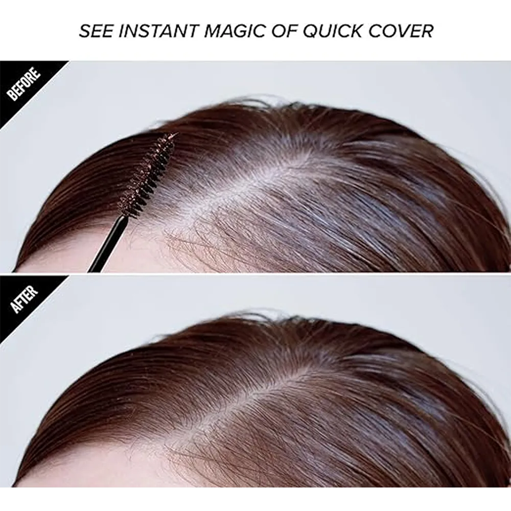 Kiss Quick Cover Gray Hair Touch Up Mascara - BGC02 Dark Brown (7 g) thumbnail 4