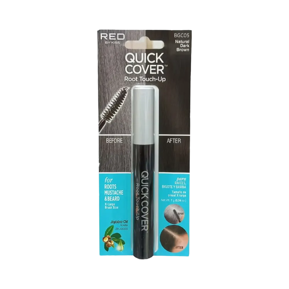 Kiss Quick Cover Gray Hair Touch Up Mascara - BGC05 Natural Dark Brown (7 g) thumbnail 2