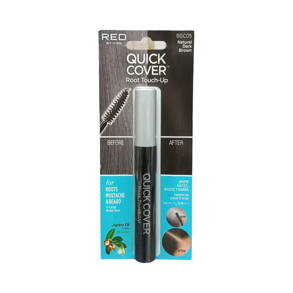 Kiss Quick Cover Gray Hair Touch Up Mascara - BGC06 Natural Medium Brown (7 g) thumbnail 2
