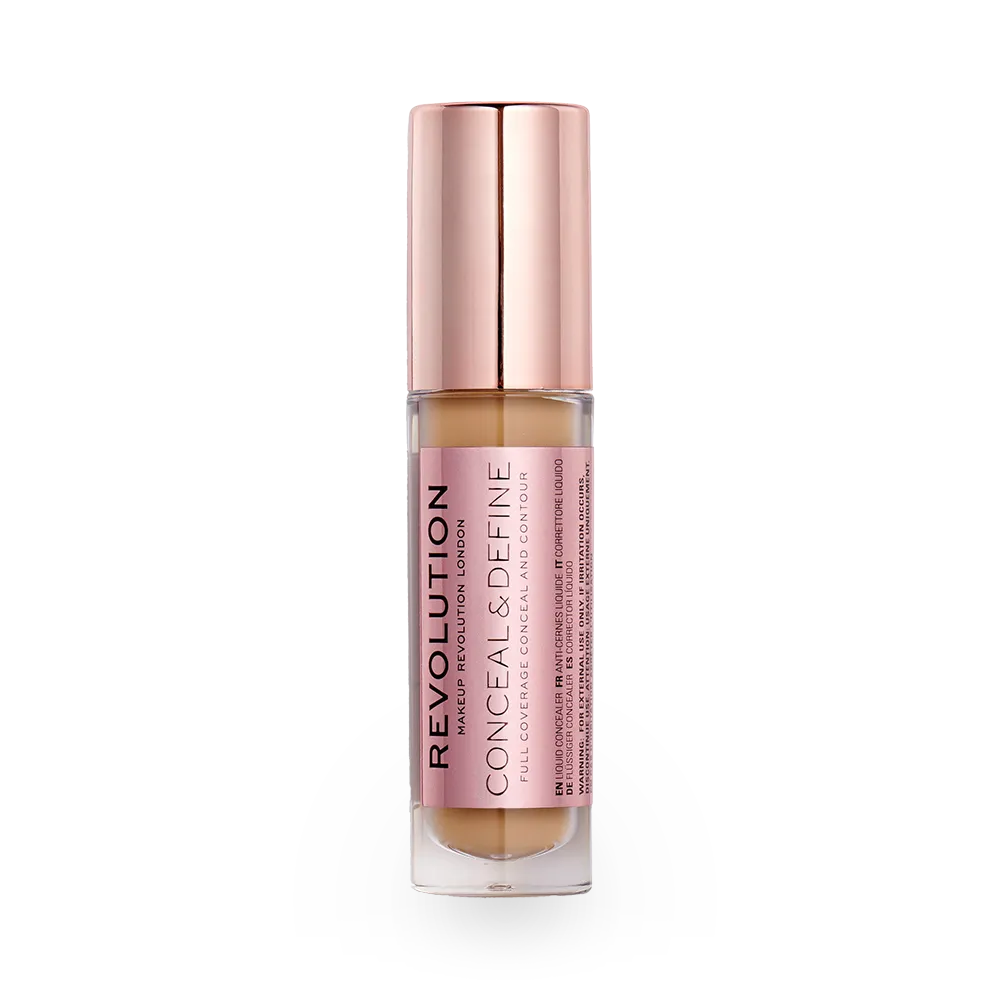 Makeup Revolution Conceal & Define 16H Full Coverage Concealer - C12 (4 ml) thumbnail 1
