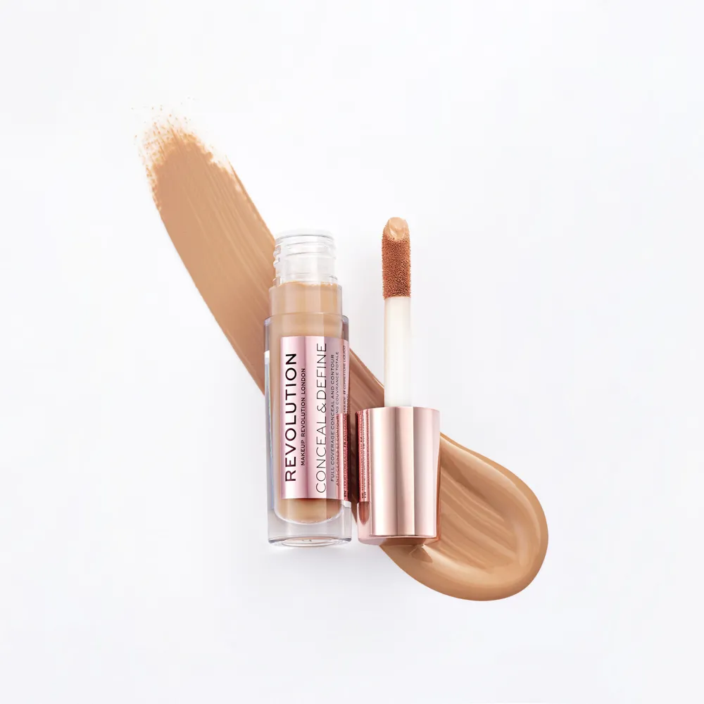 Makeup Revolution Conceal & Define 16H Full Coverage Concealer - C12 (4 ml) thumbnail 2
