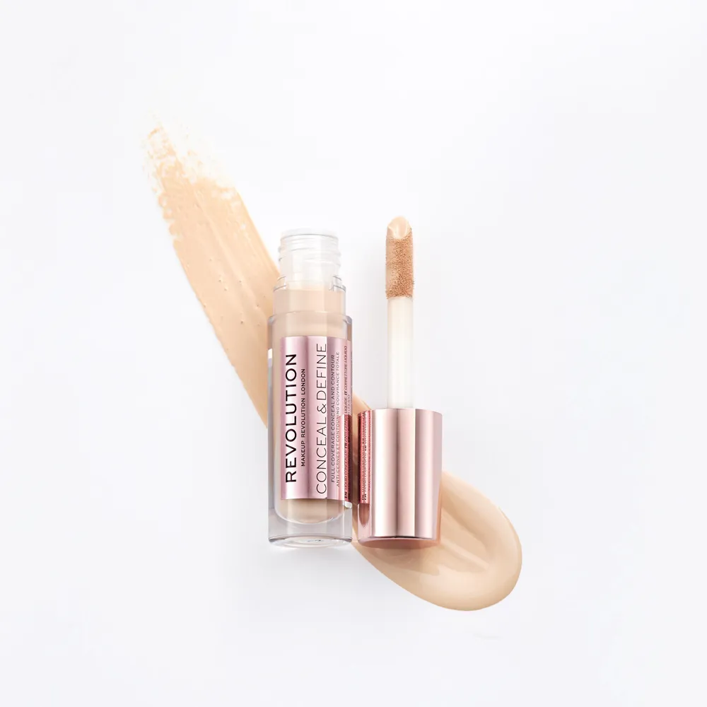 Makeup Revolution Conceal & Define 16H Full Coverage Concealer - C2 (4 ml) thumbnail 2