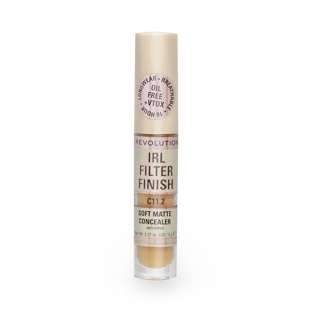 Makeup Revolution IRL Filter 16H Hydrating Full Coverage Concealer - C11.2 (6 g) thumbnail 1