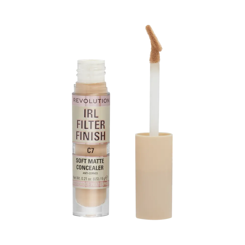 Makeup Revolution IRL Filter 16H Hydrating Full Coverage Concealer - C7 (6 g) thumbnail 2