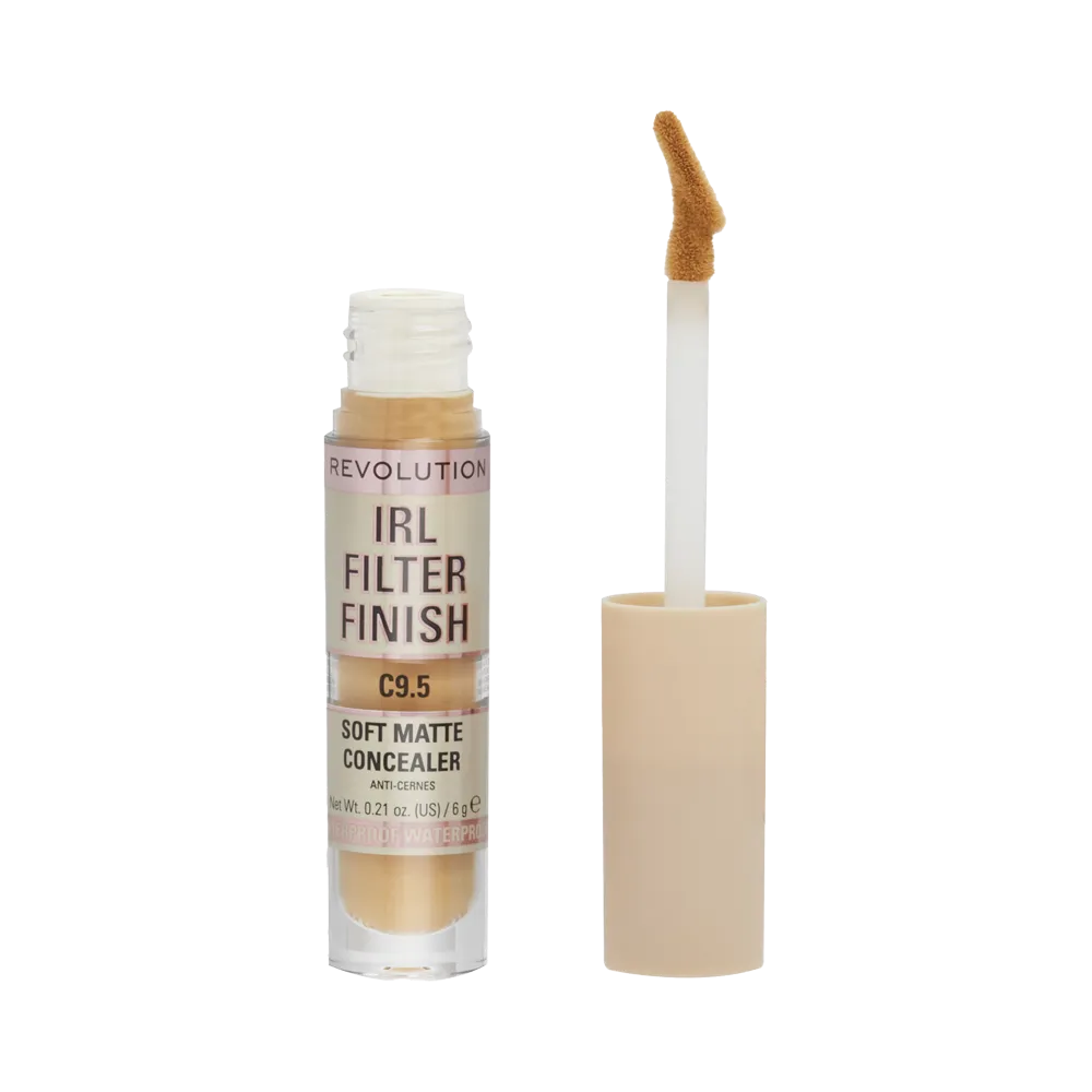 Makeup Revolution IRL Filter 16H Hydrating Full Coverage Concealer - C9.5 (6 g) thumbnail 2