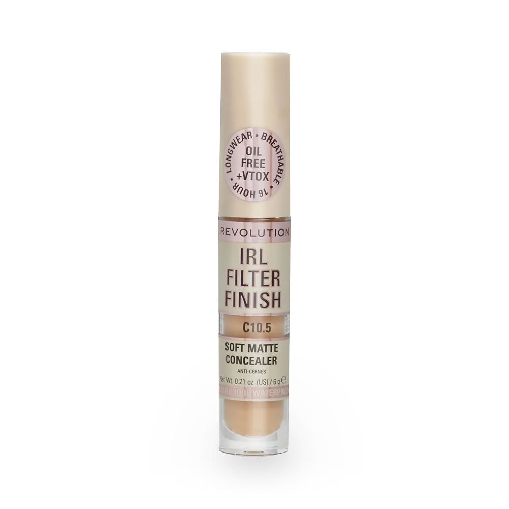 Makeup Revolution IRL Filter 16H Hydrating Full Coverage Concealer - C10.5 (6 g) thumbnail 1