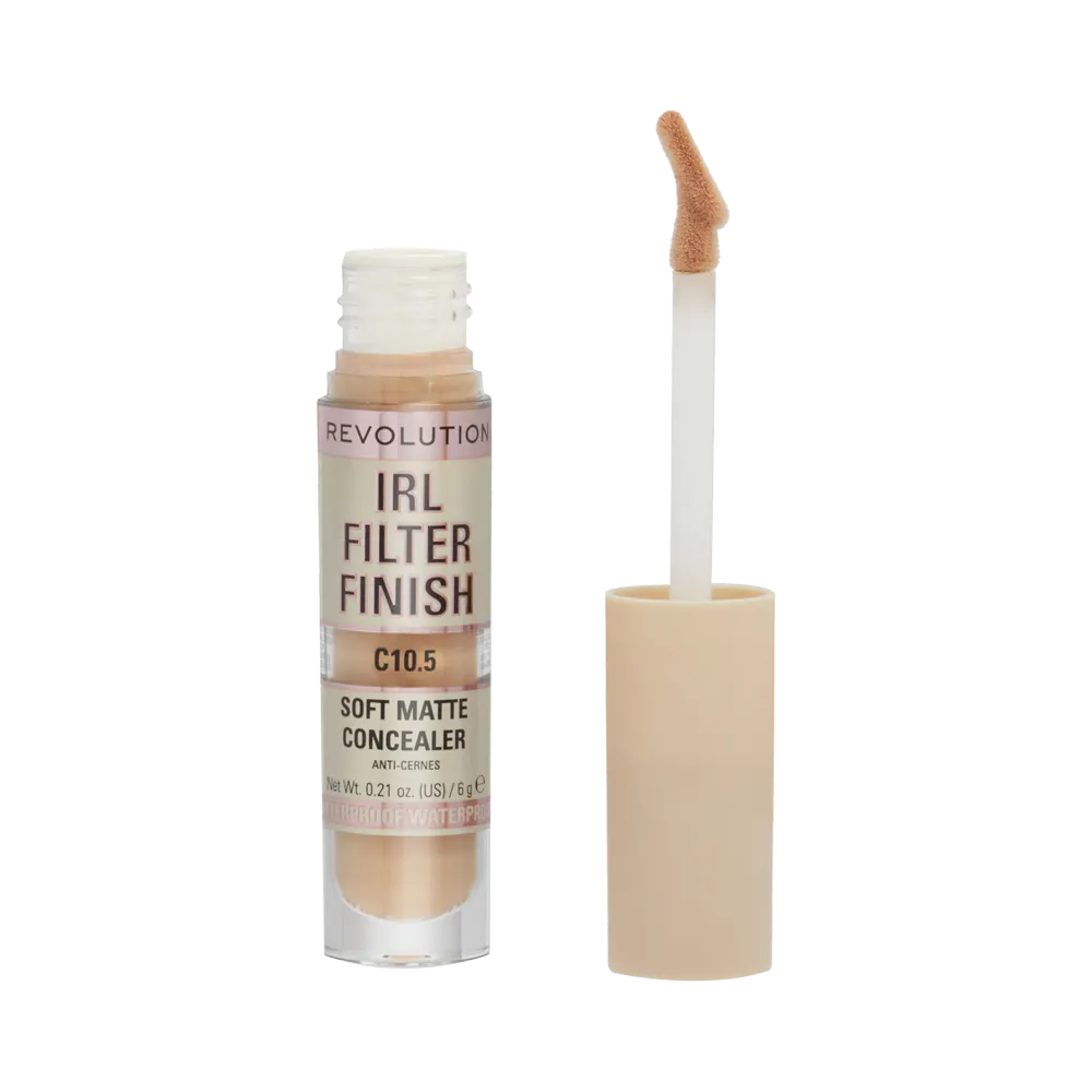 Makeup Revolution IRL Filter 16H Hydrating Full Coverage Concealer - C10.5 (6 g) thumbnail 2
