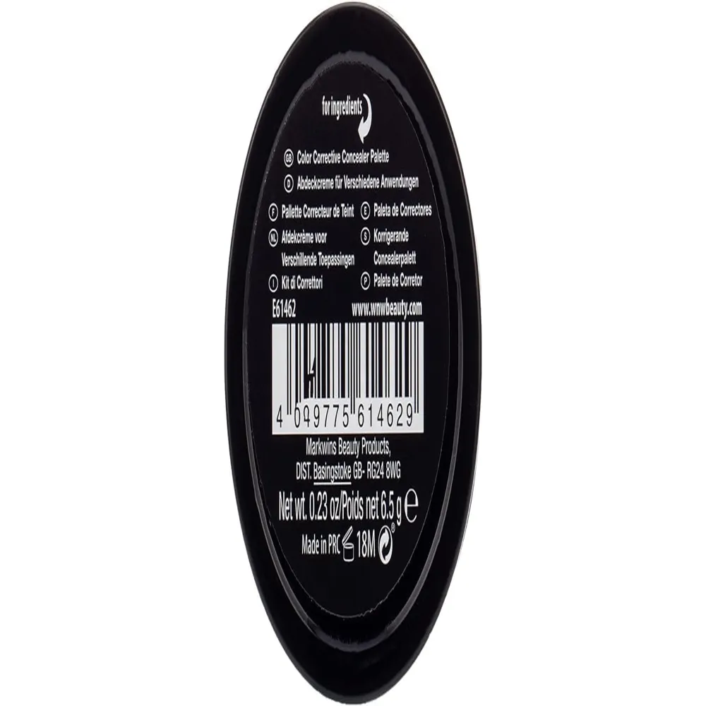 Wet N Wild Coverall Concealer Palette - 6.5 g thumbnail 2