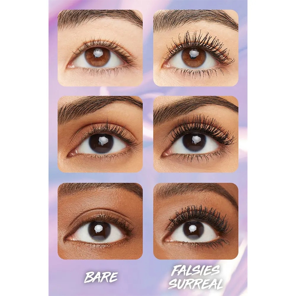 Maybelline New York The Falsies Surreal Extensions Washable Mascara - Very Black (9.8 ml) thumbnail 4