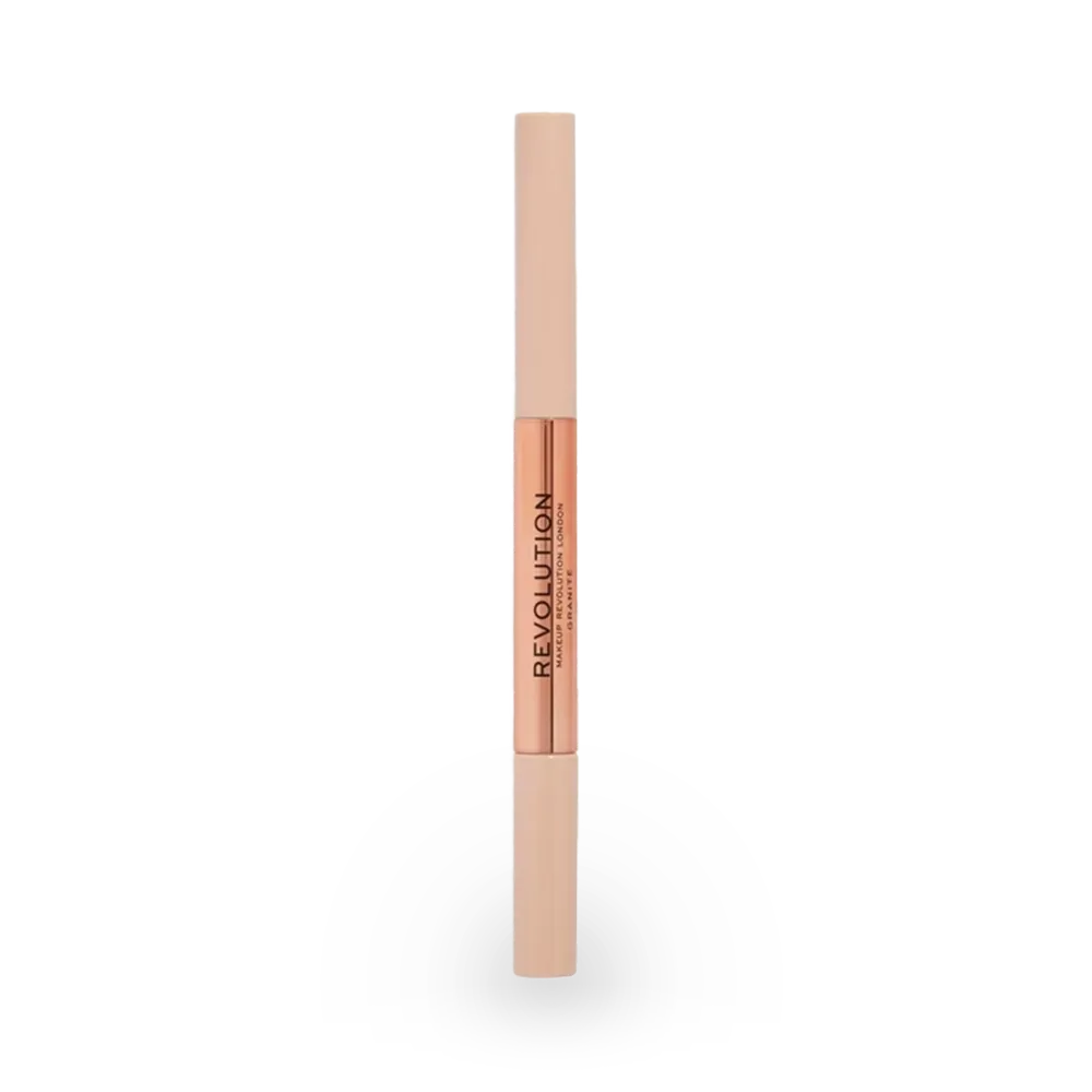 Makeup Revolution Fluffy Brow Filter Duo - Granite (0.12 g) thumbnail 1