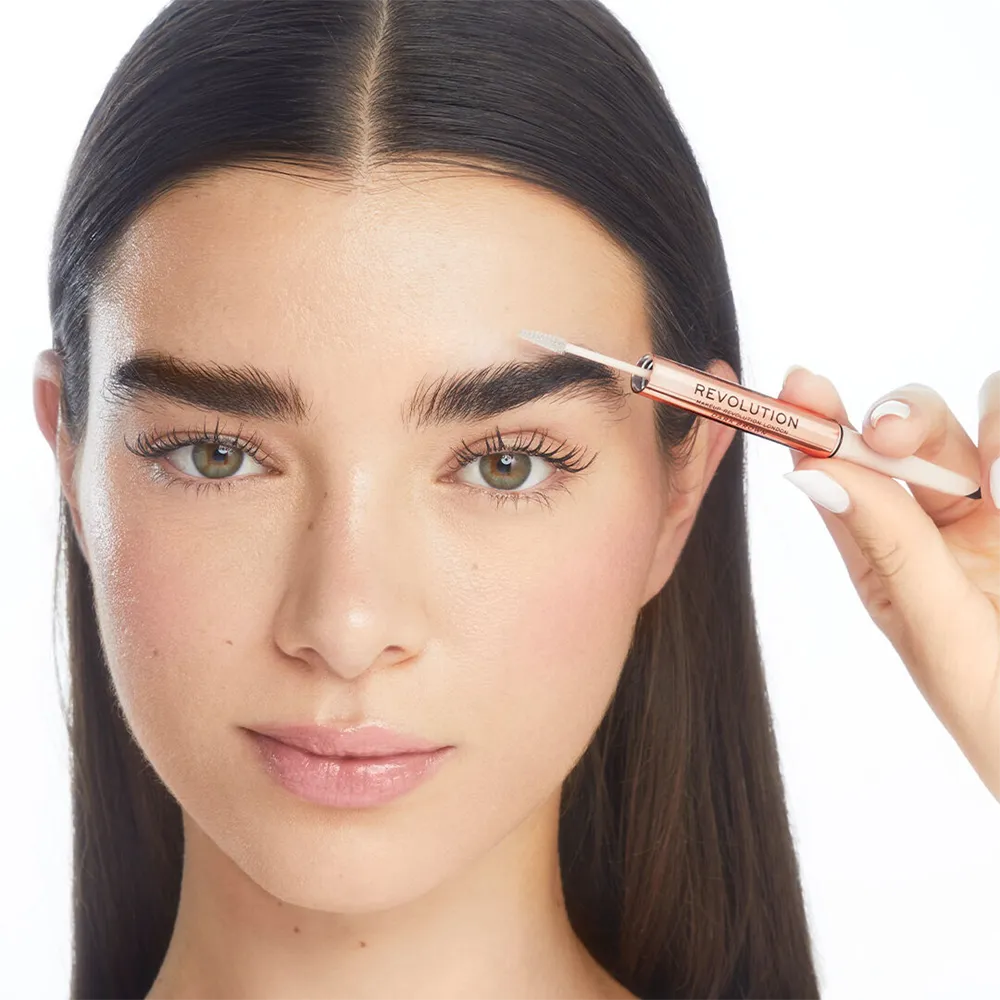 Makeup Revolution Fluffy Brow Filter Duo - Granite (0.12 g) thumbnail 4