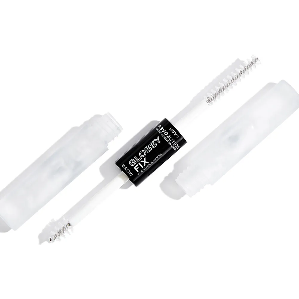 Makeup Revolution Relove Glossy Fix Clear Brow Gel & Mascara - 2 ml thumbnail 1