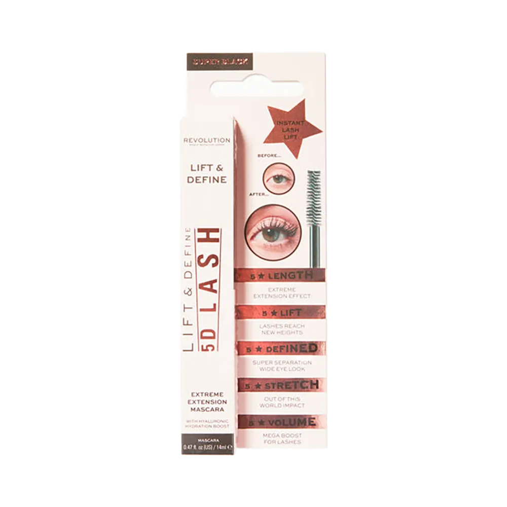 Makeup Revolution 5D Lash Mascara - 14 ml thumbnail 4