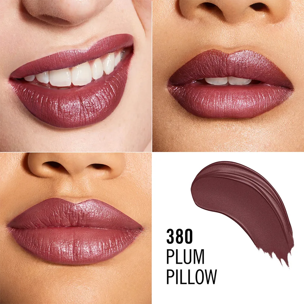 Rimmel London Lasting Finish Satin Lipstick - 380 Plum Pillow thumbnail 3
