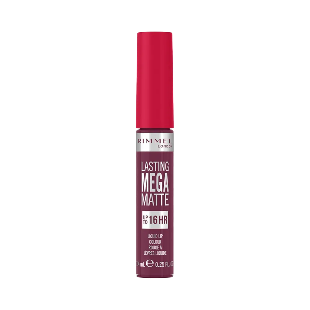 Rimmel London Lasting Mega Matte Liquid Lip Colour - 940 Rock Me Purple thumbnail 2