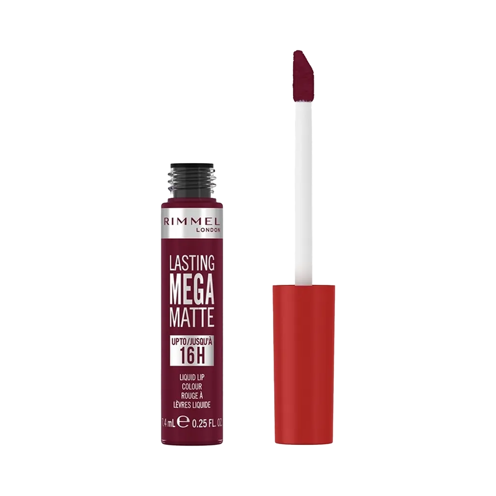 Rimmel London Lasting Mega Matte Liquid Lip Colour - 810 Plum This Show thumbnail 1