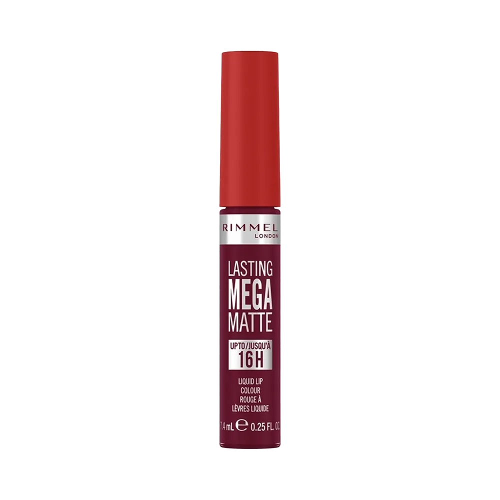 Rimmel London Lasting Mega Matte Liquid Lip Colour - 810 Plum This Show thumbnail 2