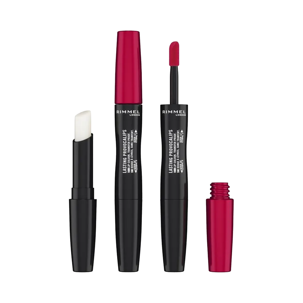 Rimmel London Lasting Provocalips Liquid Lipstick - 500 Kiss The Town Red thumbnail 1