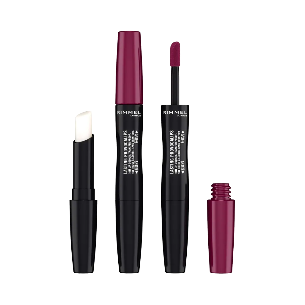 Rimmel London Lasting Provocalips Liquid Lipstick - 440 Maroon Swoon thumbnail 1