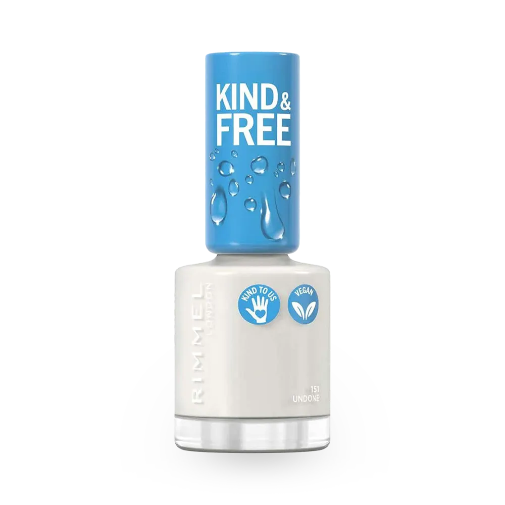 Rimmel London Kind & Free Clean Plant Based Nail Polish - 151 Fresh Undone (8 ml) thumbnail 1