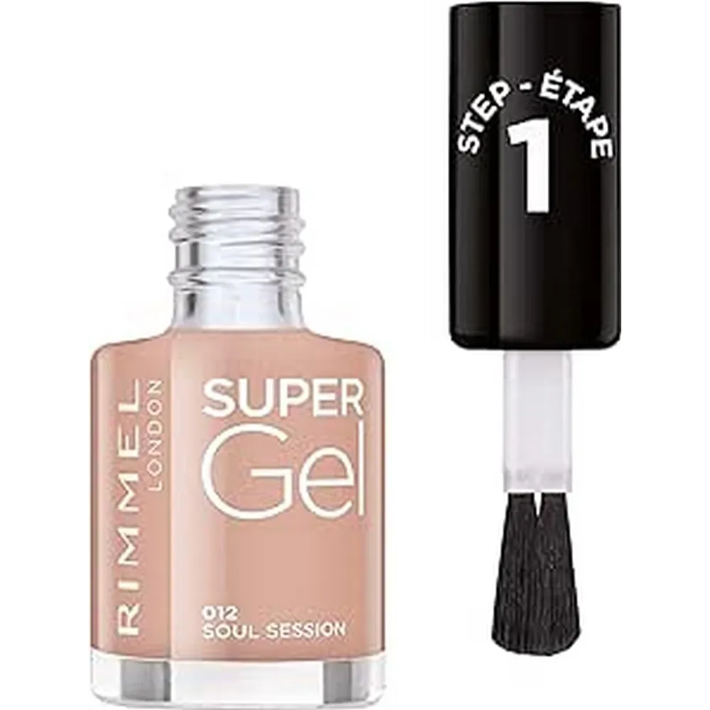 Rimmel London Super Gel Nail Polish - 012 Soul Session (12 ml) thumbnail 2
