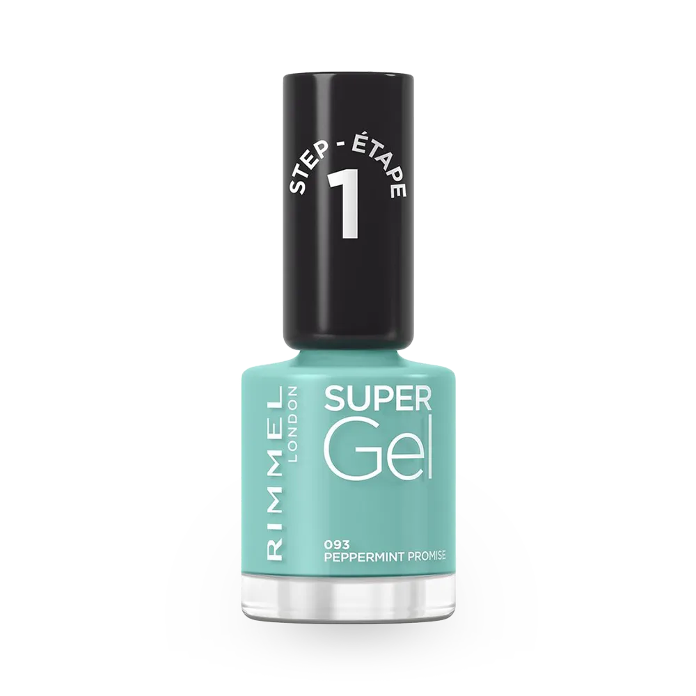 Rimmel London Super Gel Nail Polish - 093 Peppermint Promise (12 ml) thumbnail 1