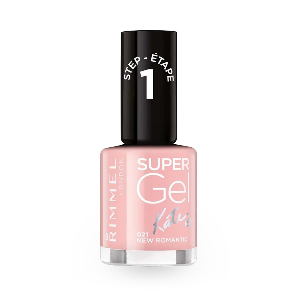 Rimmel London Super Gel Nail Polish - 021 New Romantic (12 ml) thumbnail 1