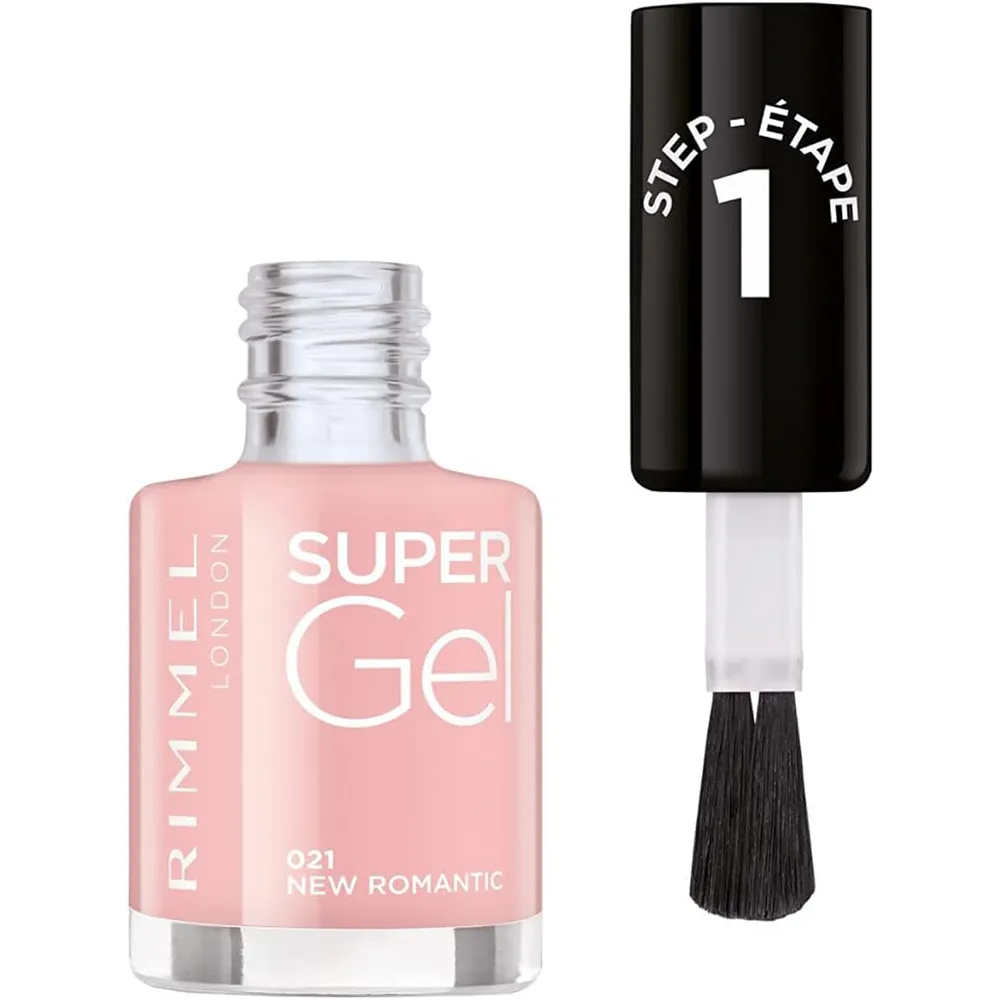 Rimmel London Super Gel Nail Polish - 021 New Romantic (12 ml) thumbnail 2