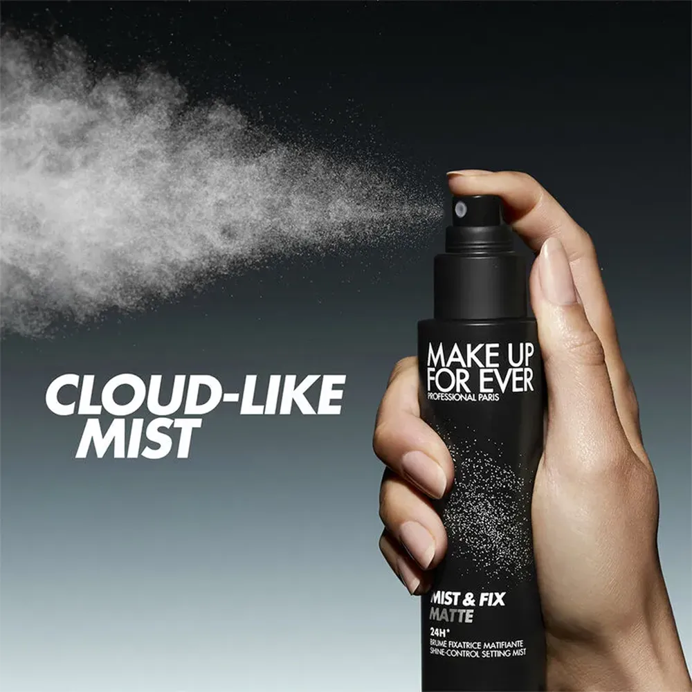 Make Up For Ever Mist & Fix Matte 24HR Mattifying Setting Spray - 100 ml thumbnail 3