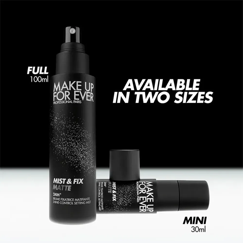 Make Up For Ever Mist & Fix Matte 24HR Mattifying Setting Spray - 100 ml thumbnail 4