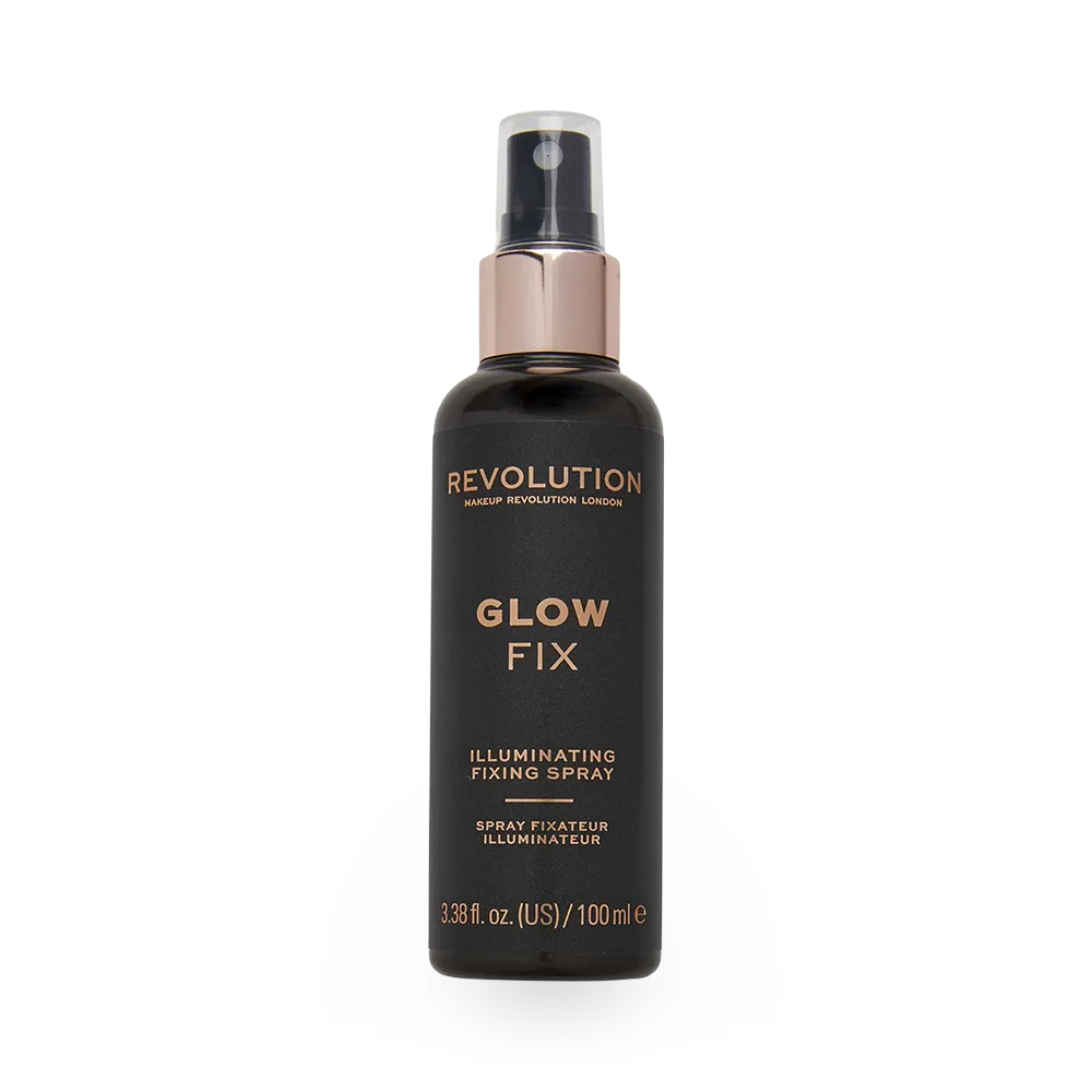 Makeup Revolution Glow fix Illuminating Fixing Spray - 100 ml thumbnail 1