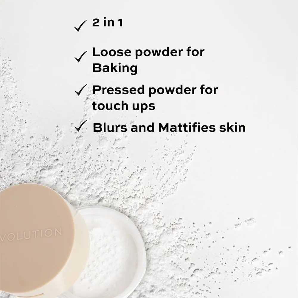 Makeup Revolution IRL Soft Focus 2 in 1 Powder - 13 g thumbnail 3
