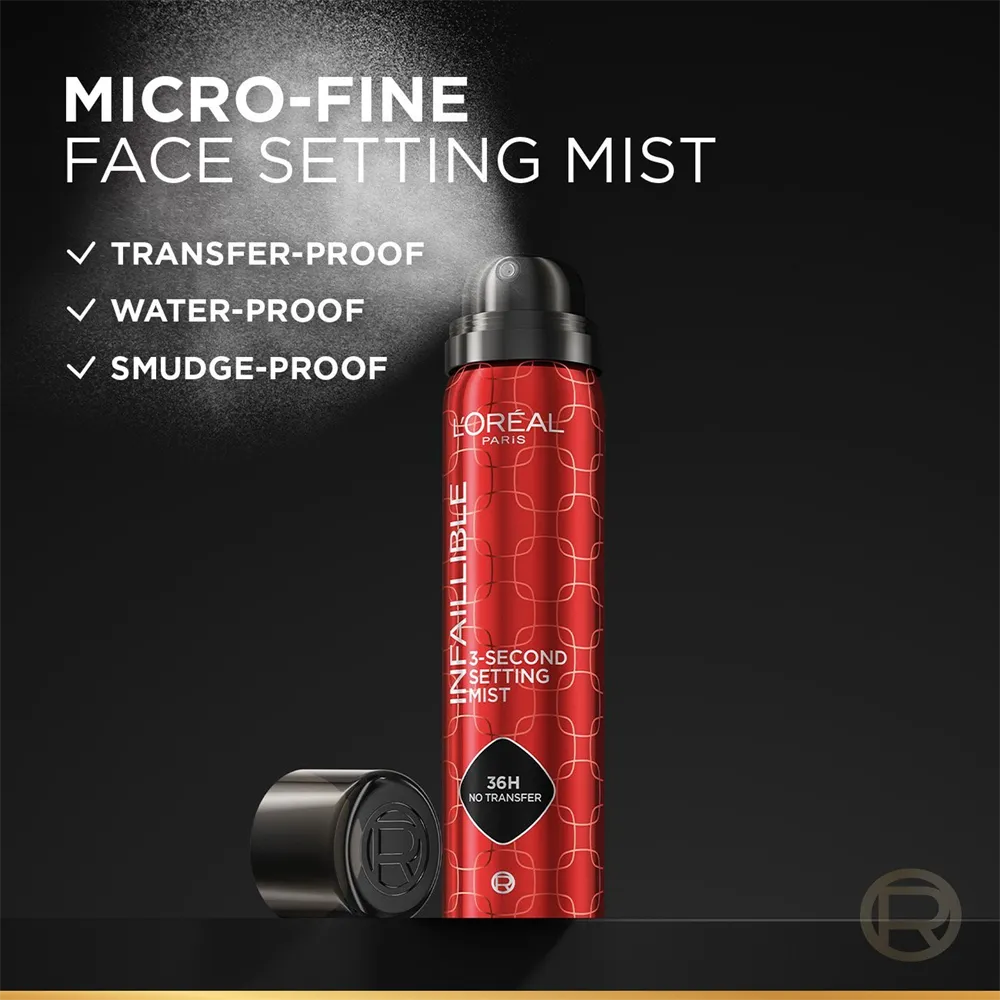 L’Oréal Paris Infallible 3-Second Setting Mist - 75 ml thumbnail 4