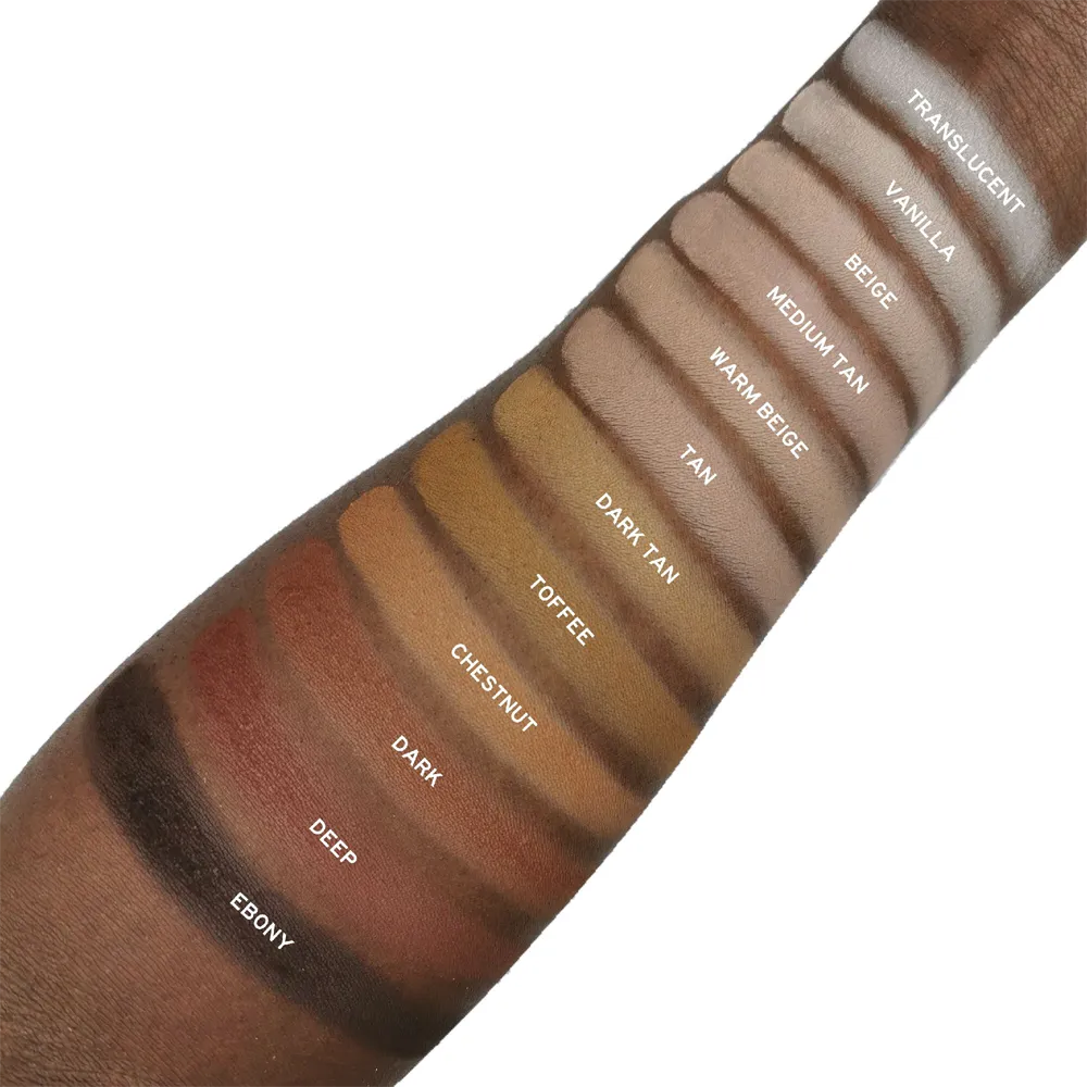 Makeup Revolution Super Matte Pressed Powder - Warm Beige thumbnail 3