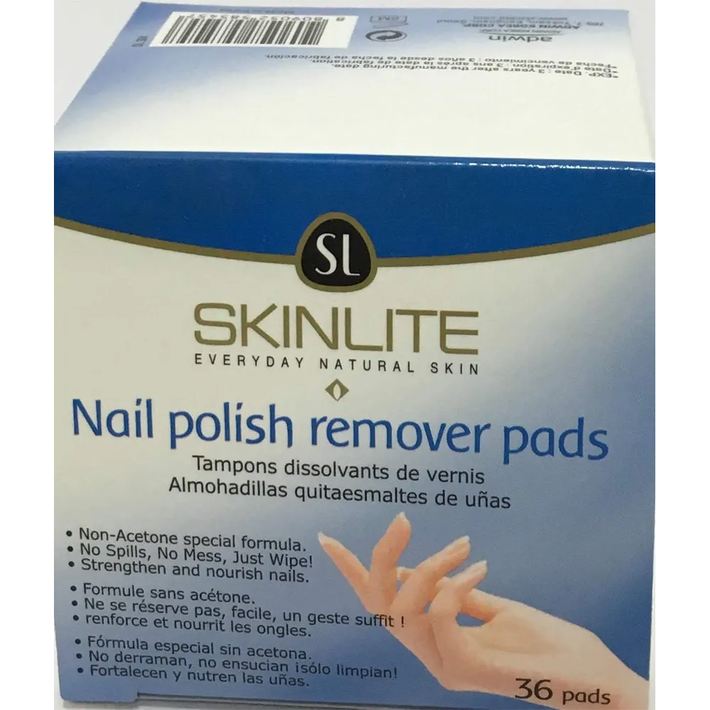 SkinLite Nail Polish Removal Pads - 36 pcs thumbnail 2