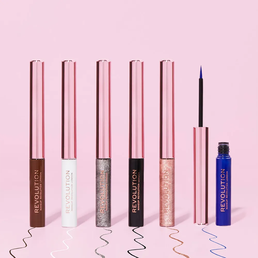 Makeup Revolution Super Flick Liquid Eyeliner - White thumbnail 6