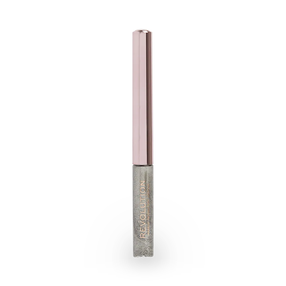 Makeup Revolution Super Flick Liquid Eyeliner - Silver thumbnail 1